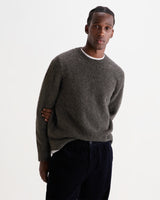 WILDE CREW FLUFFY WOOL BLEND CHARCOAL