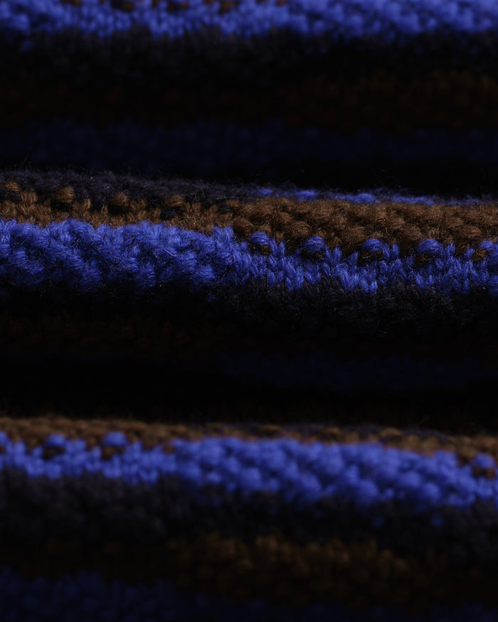 Wollmischung mit Bobble-Strickmuster