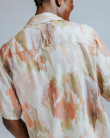 Didcot - Pastel And Multicolour Floral Short-Sleeve Shirt