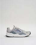 Flower Mountain - Grey Light Blue Suede And Nylon Yamabushi Trainers