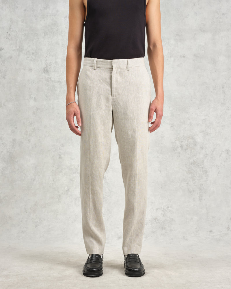 wax london Alp - Natural Linen Trousers