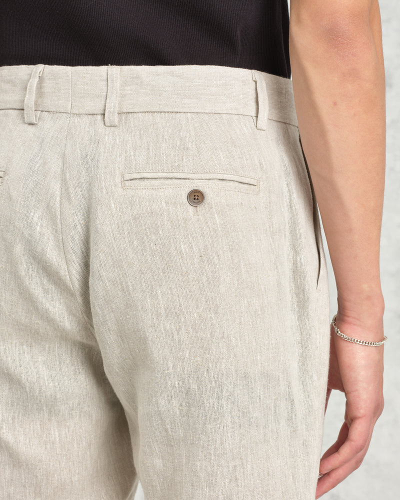 wax london Alp - Natural Linen Trousers