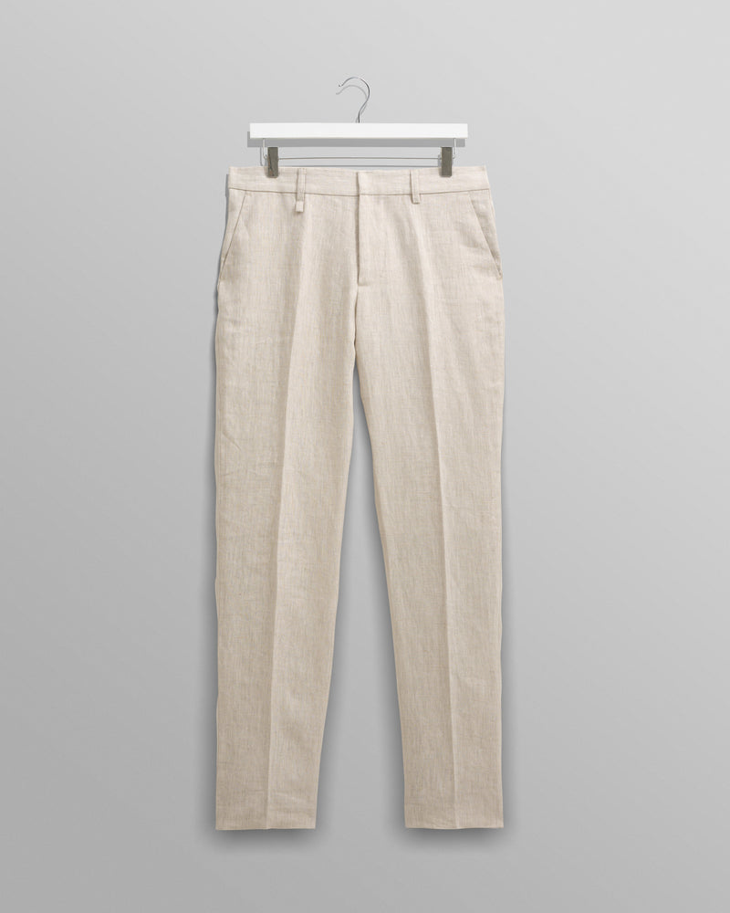 wax london Alp - Natural Linen Trousers