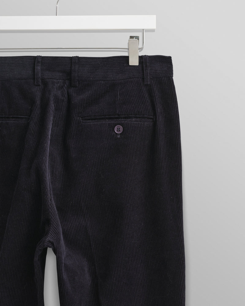 wax london Alp - Navy Corduroy Trousers