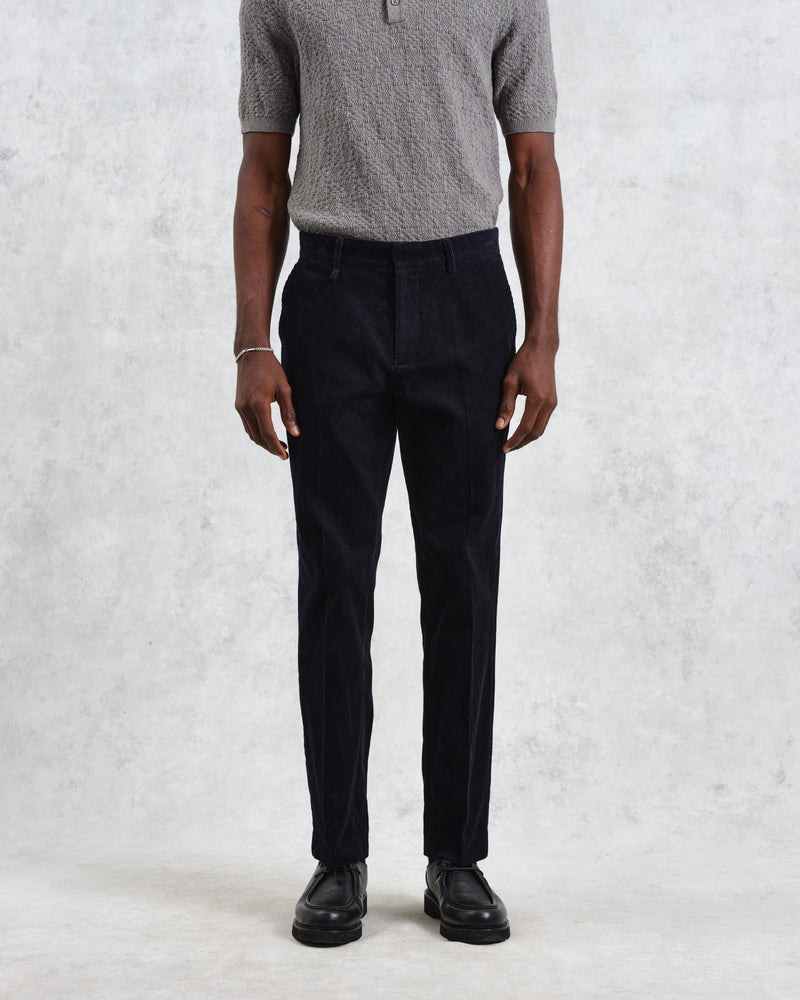 wax london Alp - Navy Corduroy Trousers