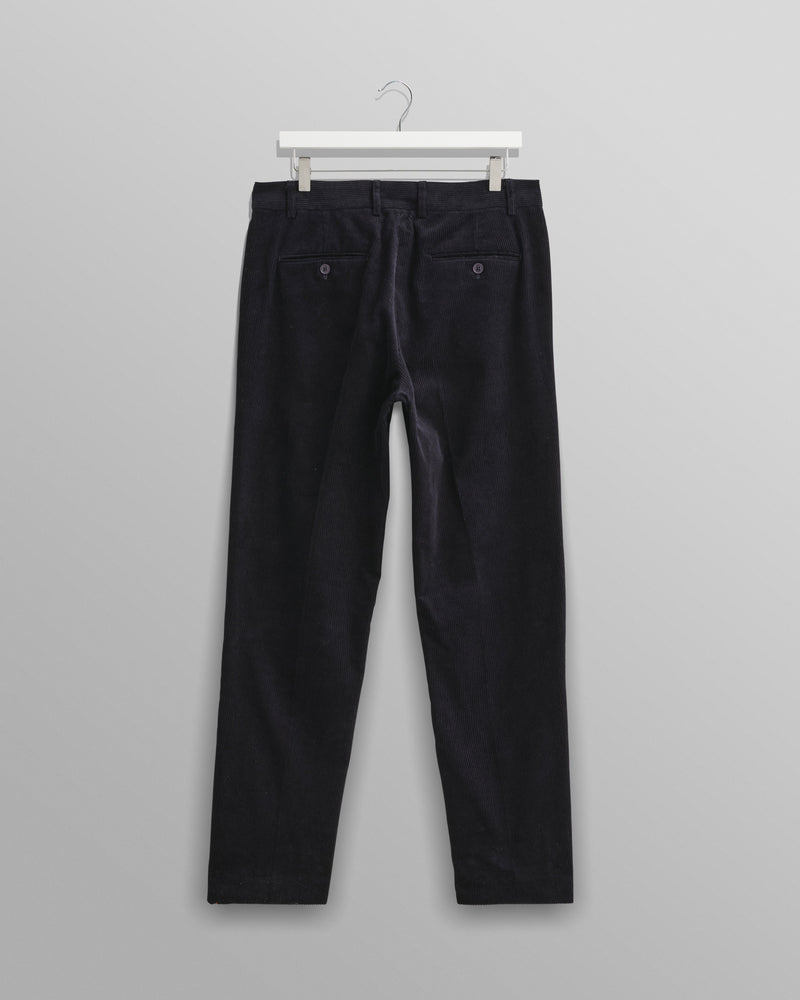 wax london Alp - Navy Corduroy Trousers