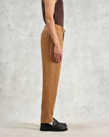 wax london Alp - Tan Linen Trousers