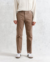 wax london Alp - Taupe Corduroy Trousers