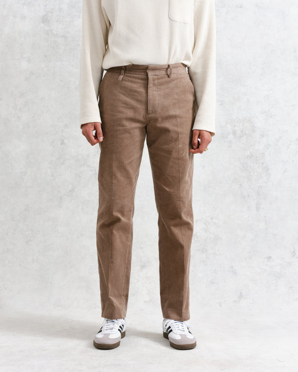 wax london Alp - Taupe Corduroy Trousers