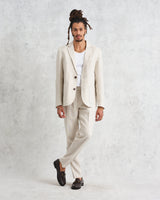 wax london Alp Trousers Natural Linen