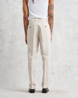 wax london Alp Trousers Natural Linen