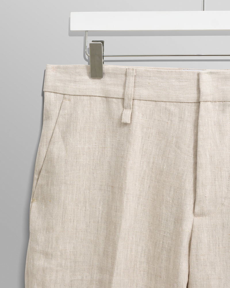 wax london Alp Trousers Natural Linen