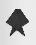 Arnold - Charcoal Knitted Rib Scarf