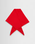Arnold - Red Knitted Rib Scarf