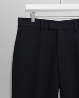 wax london men's Aston - Navy Heavy Twill Trousers