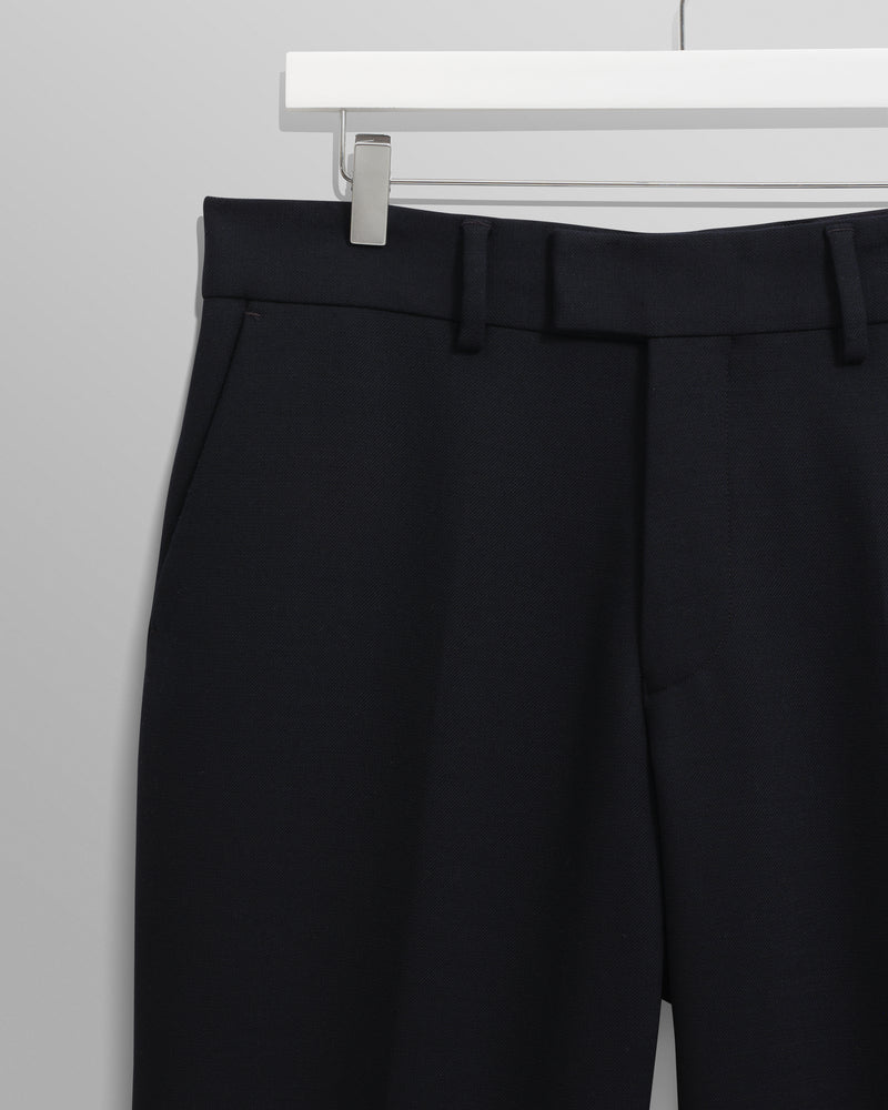 wax london men's Aston - Navy Heavy Twill Trousers