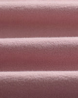 wax london men's Atwood - Dusty Pink Textured Organic Cotton Polo Shirt