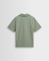 Atwood - Sage Textured Organic Cotton Polo Shirt