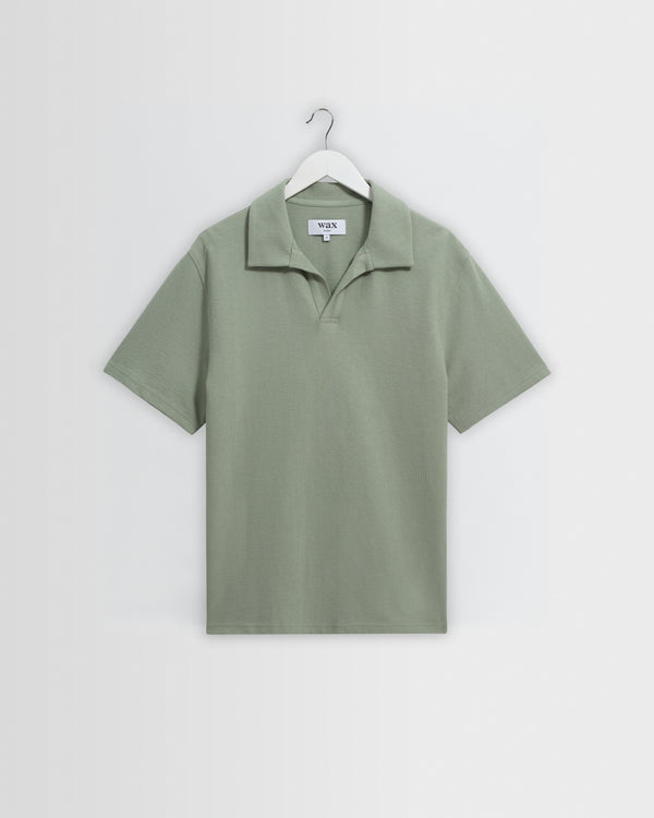 トップス opium england logo knit polo shirts UNISEX OPIUM 00 POLO OVERSIZED FIT. CRAFTED FROM 100% COTTON PIQUE