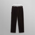 Aubyn - Black Soft Corduroy Pleated Trousers