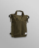 wax london AY Studios - Army Green Water-Resistant Backpack