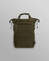 wax london AY Studios - Army Green Water-Resistant Backpack