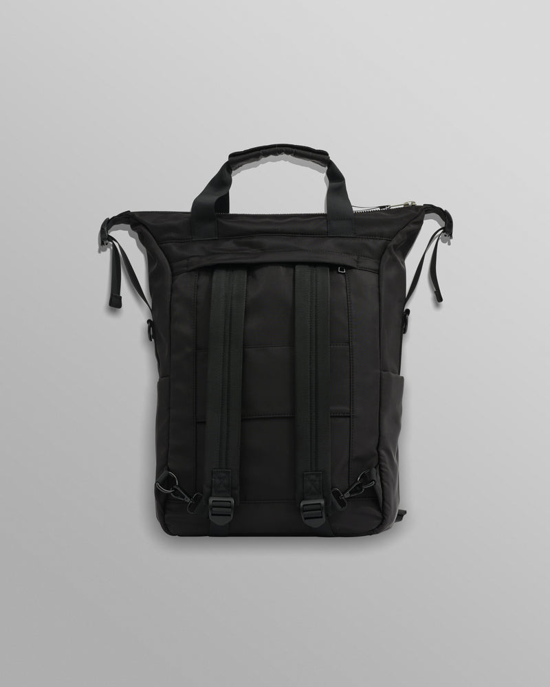 wax london AY Studios - Black Water-Resistant Backpack