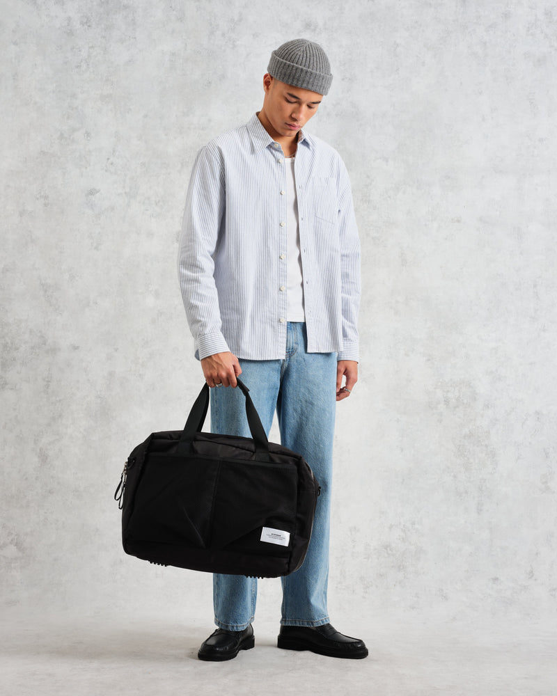 wax london AY Studios - Black Water-Resistant Weekend Bag