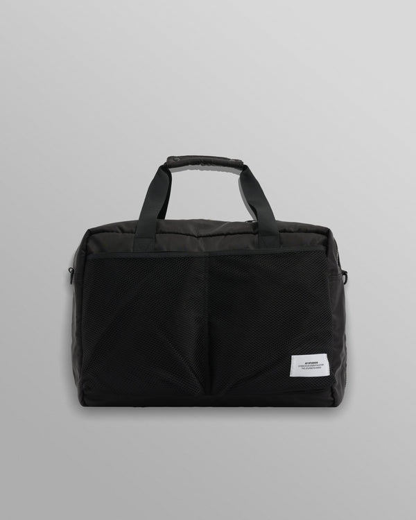 wax london AY Studios - Black Water-Resistant Weekend Bag