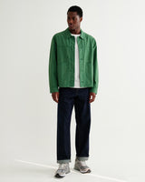 wax london men's Barton - Green Organic Cotton Ripstop Jacket