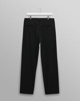 wax london men's Bayham - Black Viscose Trousers
