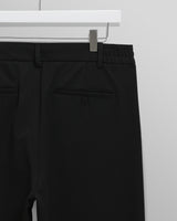 wax london men's Bayham - Black Viscose Trousers