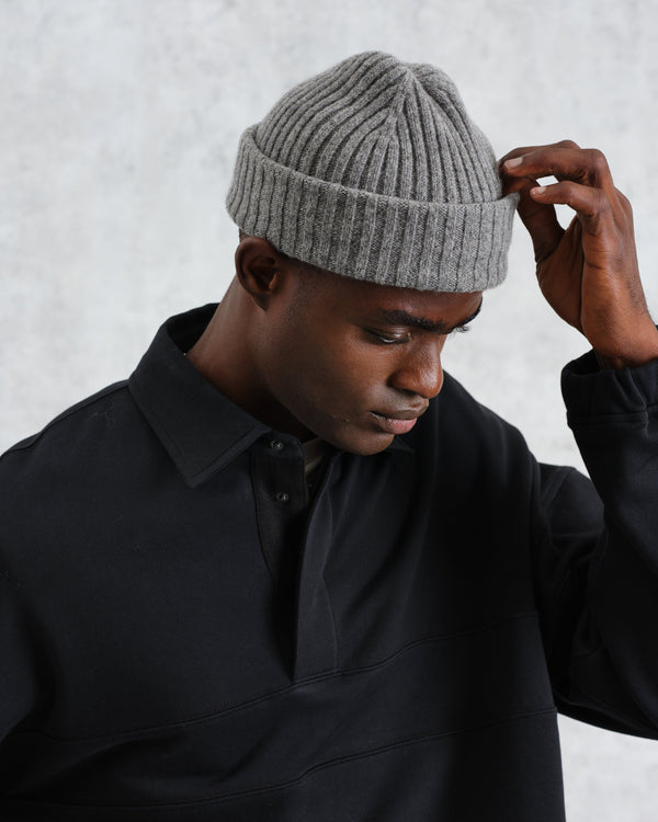 wax london Belvoir - Grey Fisherman Beanie