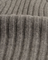 wax london Belvoir - Grey Wool Fisherman Beanie