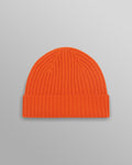 Belvoir - Orange Wool Fisherman Beanie