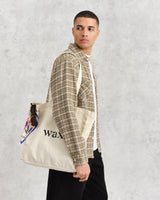 wax london Borough - Natural Logo Tote Bag