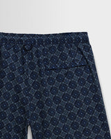 Brockwell - Blue Tile Seersucker Swim Short