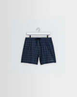 Brockwell - Blue Tile Seersucker Swim Short
