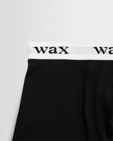 wax london men's Brodie - Black Stretch Cotton Boxers