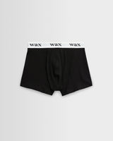 wax london men's Brodie - Black Stretch Cotton Boxers