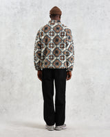 wax london Camley - Ecru Tile Print Fleece