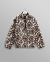 wax london Camley - Ecru Tile Print Fleece