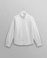 wax london men's Caspian - White Cotton Oxford Shirt