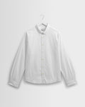 Caspian - White Cotton Oxford Shirt