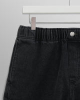 wax london Cedar Shorts Black Denim