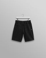 wax london Cedar Shorts Black Denim