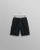 wax london Cedar Shorts Black Denim