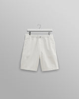 wax london Cedar Shorts Ecru Denim