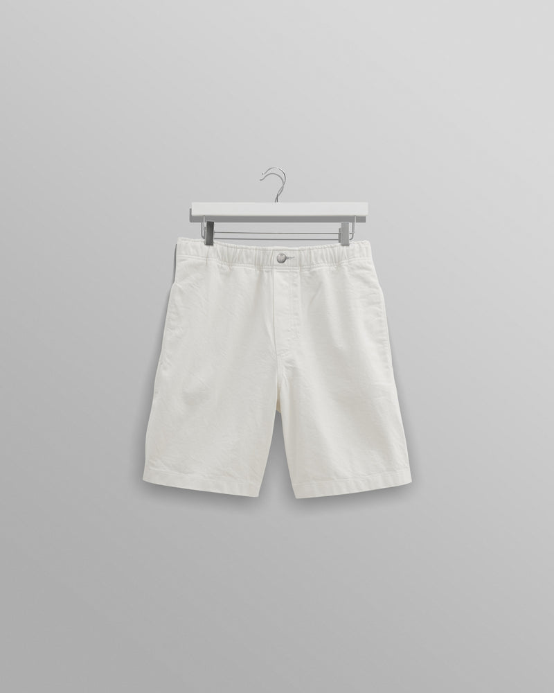 wax london Cedar Shorts Ecru Denim