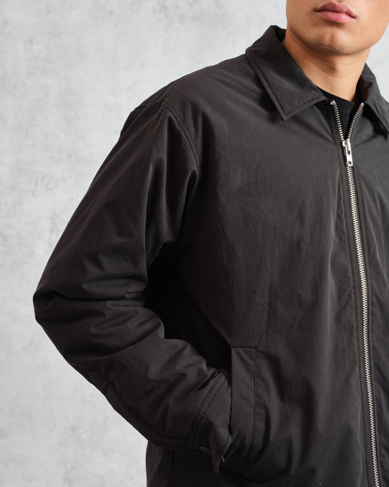 wax london Covent - Black Cotton And Nylon Water Repellent Jacket